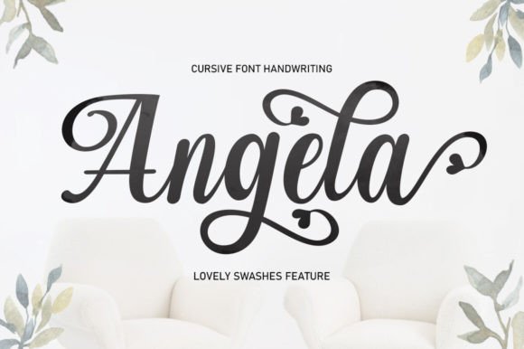 Angela Story: Using a Stylish Script Font to Elevate Your Digital Layout