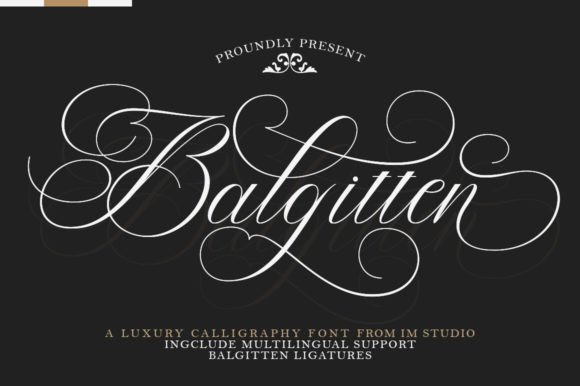 Balgitten Font: The Secret Weapon for Small Business Branding