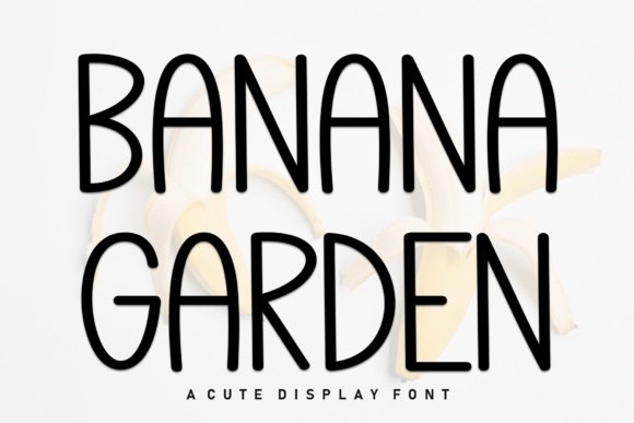 Banana Garden: A Bold Handwritten Font for Editorial Personality