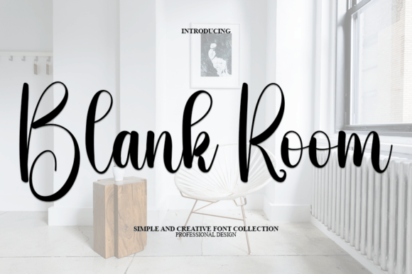 Blank Room Font: Your Secret for Authentic Handmade Style