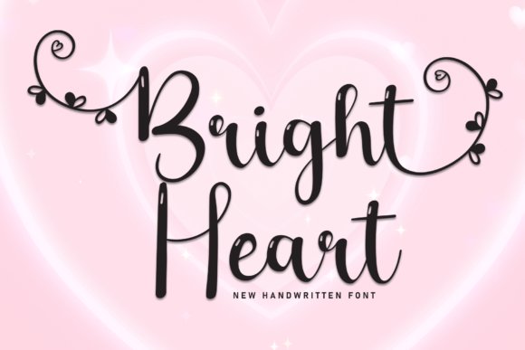 Bright Heart Font: The Friendly Typestyle for Your Brand