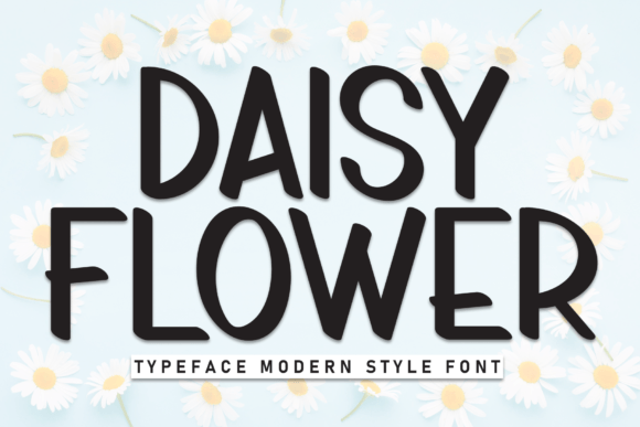 Daisy Flower: A Handwritten Font for Welcoming Brand Identity