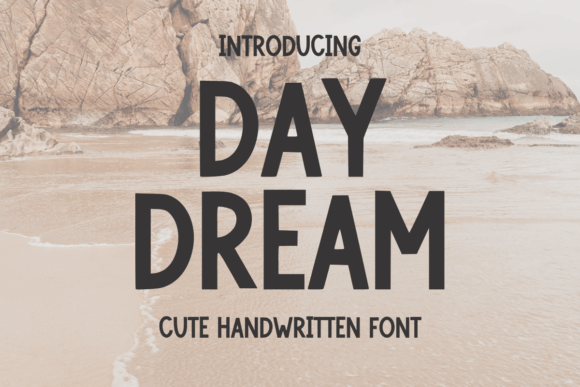 Day Dream: A Script Font for Editorial Imagination