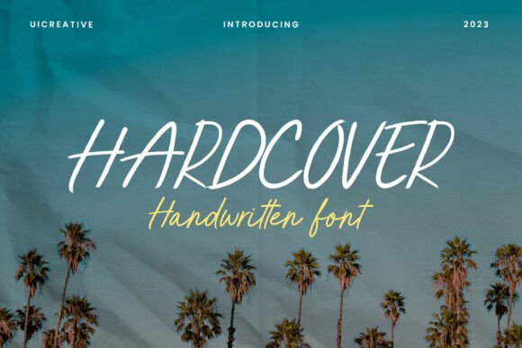 Hardcover: An Elegant Handwritten Font for Branding