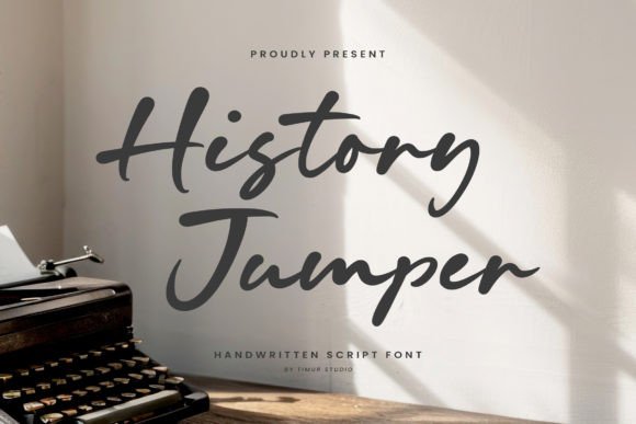 History Jumper: A Font for Making Your Handcrafted Story