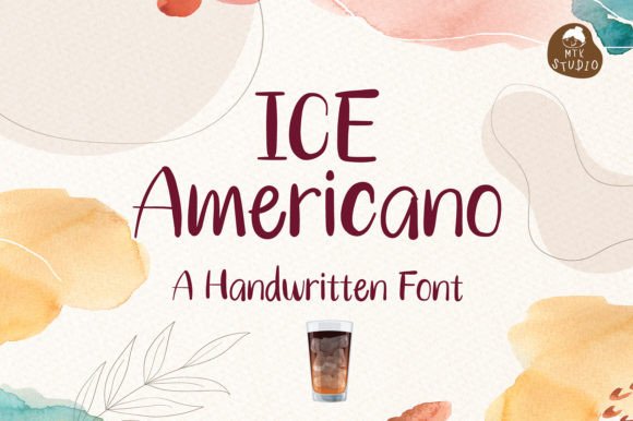 Iceamericano: The Friendly Font for a Better Brand Story