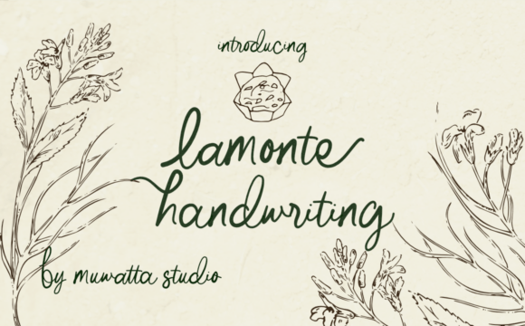 Lamonte Handwritting: A Font for Authentic Visual Communication