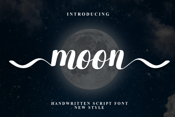 Moon: A Sweet and Versatile Font for Crafters and Sellers