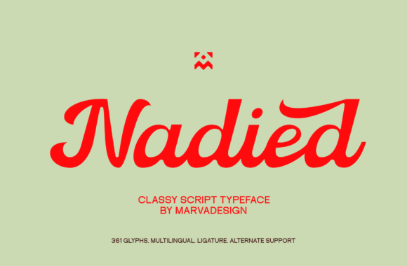 Nadied: A Handwritten Font for Building a Consistent Brand