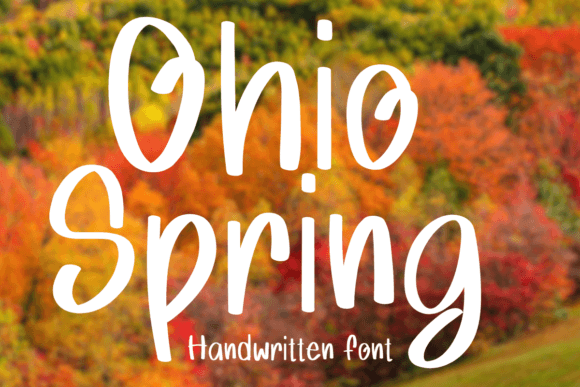 Ohio Spring Font: Elevate Your Brand with Handwritten Elegance