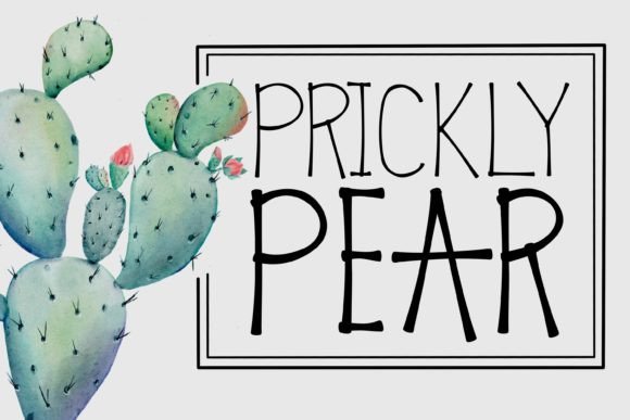 Prickly Pear: A Whimsical Font for Memorable Marketing