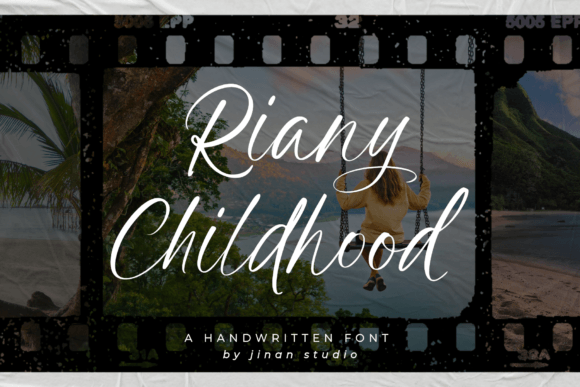 Riany Childhood: A Handwritten Font for Editorial Personality