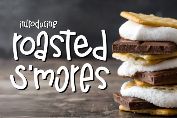 Roasted S mores: A Playful Web Design Font