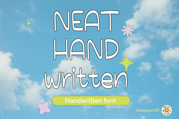 The Business-Friendly Charm of the Neat Handwritten Font