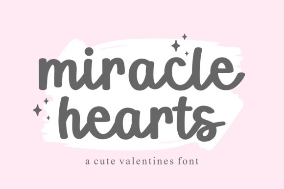 The Magic of Miracle Hearts: Your Secret Font for Crafting Success