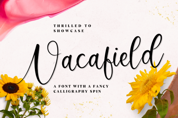 Vacafield: A Font for Editorial Elegance and Refined Mood