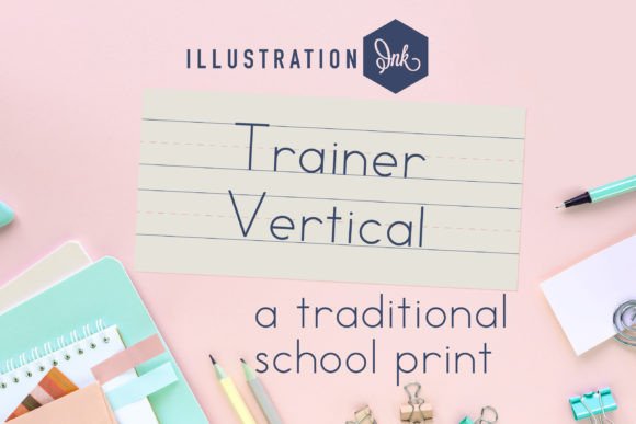 Vertical Trainer Font: A Hand-Crafted Tool for Editorial Clarity