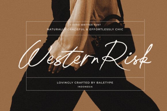 Western Risk: A Font for Creative Web Design