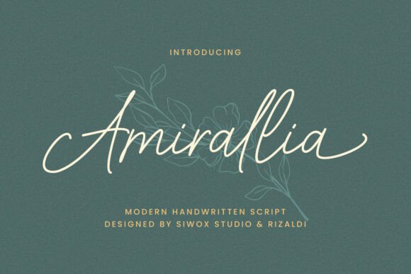 Working with Amirallia: A Designer's Review of a Nuanced Monoline Script